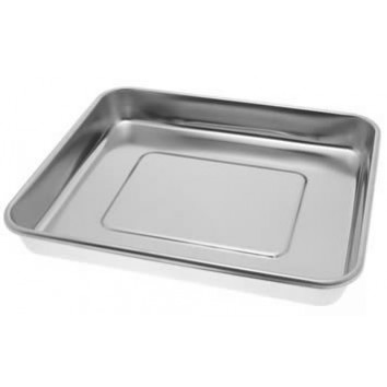 INSTRUMENTS TRAY STAINLESS STEEL WITHOUT LID 14 X 18